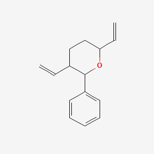 3,6-Diethenyl-2-phenyloxane