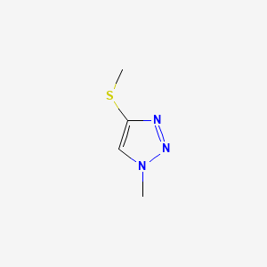 1H-1,2,3-Triazole, 1-methyl-4-methylthio-