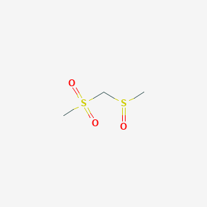 (Methanesulfinyl)(methanesulfonyl)methane