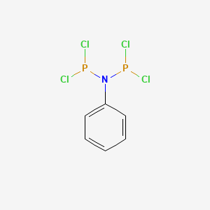 Imidodiphosphorous tetrachloride, phenyl-