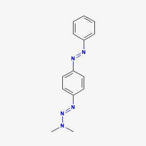 (1E)-3,3-Dimethyl-1-{4-[(E)-phenyldiazenyl]phenyl}triaz-1-ene