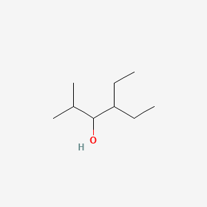 molecular formula C9H20O B15477305 4-Ethyl-2-methylhexan-3-ol CAS No. 33943-21-4