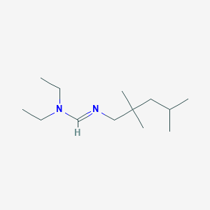 N,N-Diethyl-N'-(2,2,4-trimethylpentyl)methanimidamide