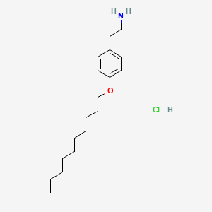 4-(Decyloxy)benzeneethanamine hydrochloride