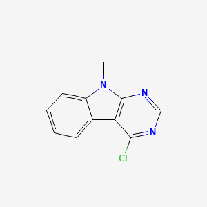 4-Chloro-9-methyl-9H-pyrimido[4,5-B]indole