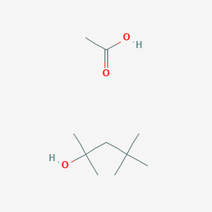 Acetic acid;2,4,4-trimethylpentan-2-ol