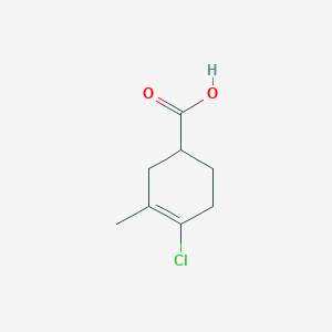 4-Chloro-3-methylcyclohex-3-ene-1-carboxylic acid