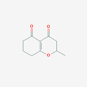 2-Methyl-7,8-dihydro-2H-1-benzopyran-4,5(3H,6H)-dione