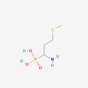 Phosphonic acid, [1-amino-3-(methylthio)propyl]-