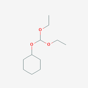 (Diethoxymethoxy)cyclohexane