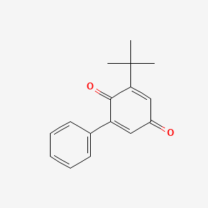 3-tert-Butyl[1,1'-biphenyl]-2,5-dione