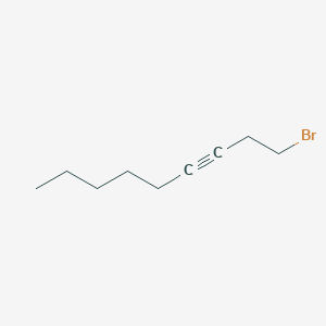 molecular formula C9H15Br B15478018 1-Bromonon-3-yne CAS No. 31333-14-9