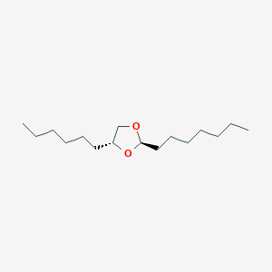 (2R,4R)-2-heptyl-4-hexyl-1,3-dioxolane