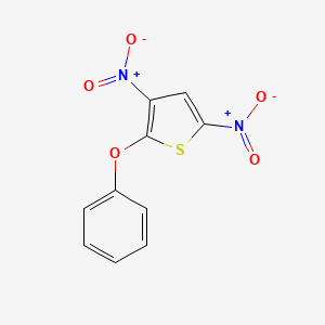 3,5-Dinitro-2-phenoxythiophene