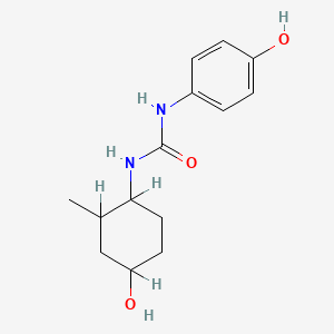 Urea, N-(4-hydroxy-2-methylcyclohexyl)-N'-(4-hydroxyphenyl)-