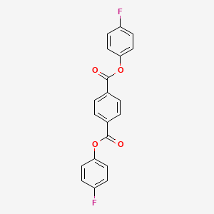 Bis(4-fluorophenyl) benzene-1,4-dicarboxylate