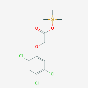 Acetic acid, 2-(2,4,5-trichlorophenoxy)-, trimethylsilyl ester