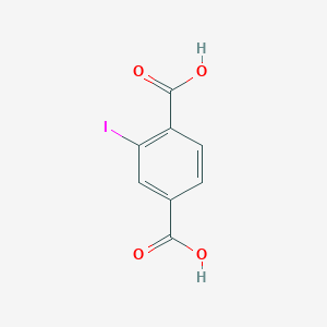 molecular formula C8H5IO4 B154785 2-碘基对苯二甲酸 CAS No. 1829-22-7