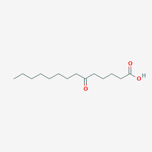 molecular formula C14H26O3 B154787 6-氧代十四烷酸 CAS No. 1619-89-2