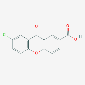 7-Chloro-9-oxo-9H-xanthene-2-carboxylic acid