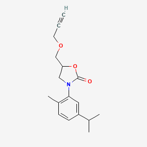 3-(5-Isopropyl-o-tolyl)-5-(2-propynyloxymethyl)-2-oxazolidinone