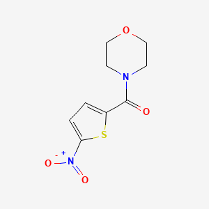 Morpholine, 4-((5-nitro-2-thienyl)carbonyl)-