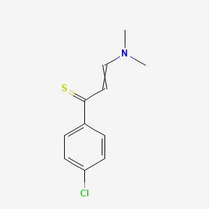 2-Propene-1-thione, 1-(4-chlorophenyl)-3-(dimethylamino)-