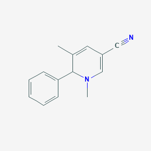 1,5-Dimethyl-6-phenyl-1,6-dihydro-3-pyridinecarbonitrile