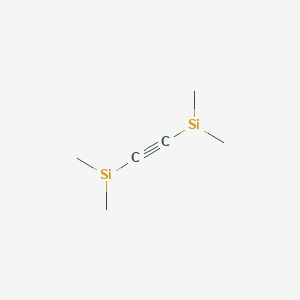 molecular formula C6H12Si2 B15479487 Bis(dimethylsilyl)ethyne 