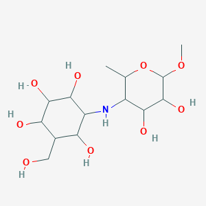 molecular formula C14H27NO9 B154795 甲基寡聚葡萄糖胺 CAS No. 128536-86-7