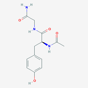 molecular formula C13H17N3O4 B15479561 N-Acetyl-L-tyrosylglycinamide CAS No. 29701-41-5