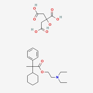 2-(diethylamino)ethyl 2-cyclohexyl-2-phenylpropanoate;2-hydroxypropane-1,2,3-tricarboxylic acid