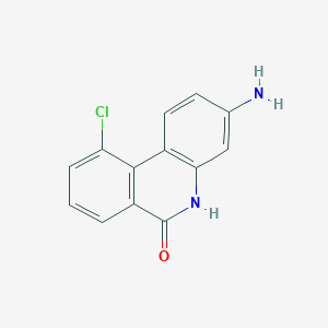 3-Amino-10-chlorophenanthridin-6(5h)-one