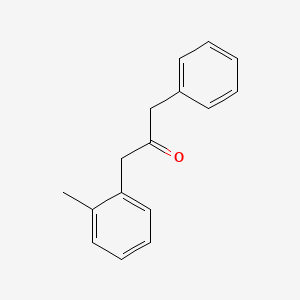 molecular formula C16H16O B15479876 2-Propanone, 1-(2-methylphenyl)-3-phenyl- CAS No. 23592-89-4