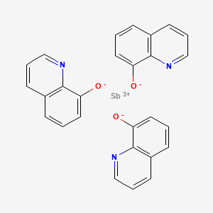 Antimony, tris(8-quinolinolato)-(6CI,8CI)