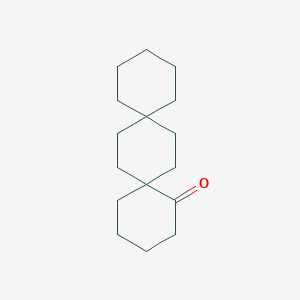 B154799 Dispiro[5.2.5.2]hexadecan-1-one CAS No. 1781-84-6