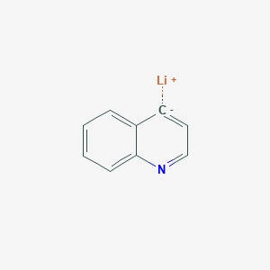 molecular formula C9H6LiN B15479909 lithium;4H-quinolin-4-ide CAS No. 30412-49-8