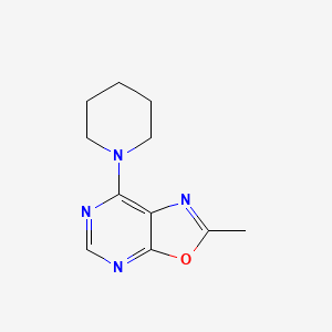 2-Methyl-7-(piperidin-1-yl)[1,3]oxazolo[5,4-d]pyrimidine