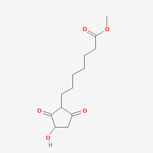 Methyl 7-(3-hydroxy-2,5-dioxocyclopentyl)heptanoate