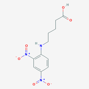 5-(2,4-Dinitroanilino)pentanoic acid