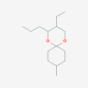 3-Ethyl-9-methyl-4-propyl-1,5-dioxaspiro[5.5]undecane