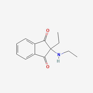 2-Ethyl-2-(ethylamino)-1H-indene-1,3(2H)-dione