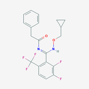 molecular formula C20H17F5N2O2 B154804 环氟酰胺 CAS No. 180409-60-3