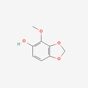 molecular formula C8H8O4 B15480418 4-Methoxy-2H-1,3-benzodioxol-5-ol CAS No. 23504-78-1