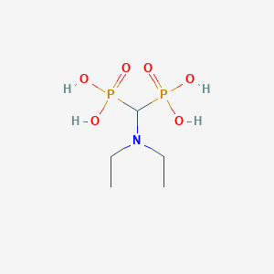 [(Diethylamino)methanediyl]bis(phosphonic acid)