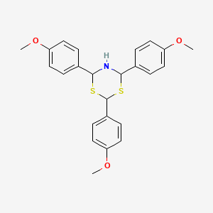 2,4,6-Tris(4-methoxyphenyl)-1,3,5-dithiazinane