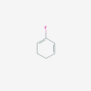 molecular formula C6H7F B15480494 2-Fluorocyclohexa-1,3-diene CAS No. 24210-87-5