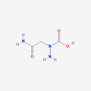 1-(2-Amino-2-oxoethyl)hydrazinecarboxylic acid