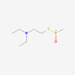 Methyl-(2-diethylaminoethylthio)-phosphine oxide