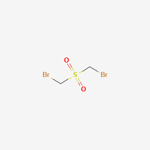 molecular formula C2H4Br2O2S B15480548 Bis(bromomethyl) sulfone CAS No. 30506-10-6